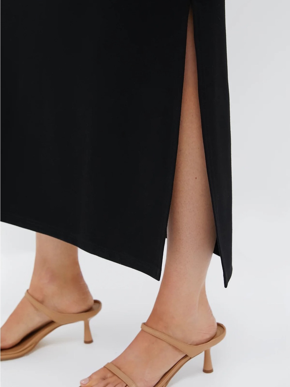 Pomander Place Tuckernuck Miko Dress Black Flutter Sleeve XL - Picture 5 of 15